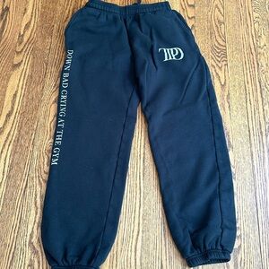 Taylor Swift official Merch TTPD sweats size small NEW